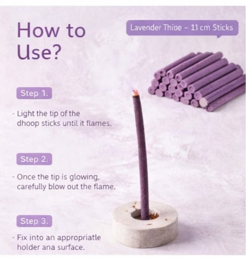 Lavender Dhup (Pack of 80)