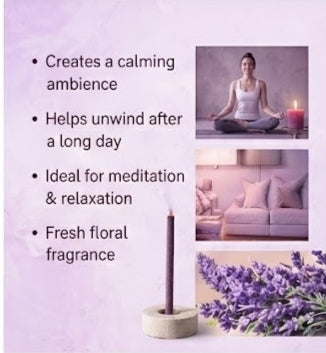 Lavender Dhup (Pack of 80)