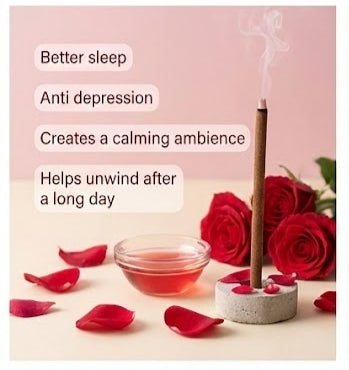 Rose Dhup (Pack of 80)